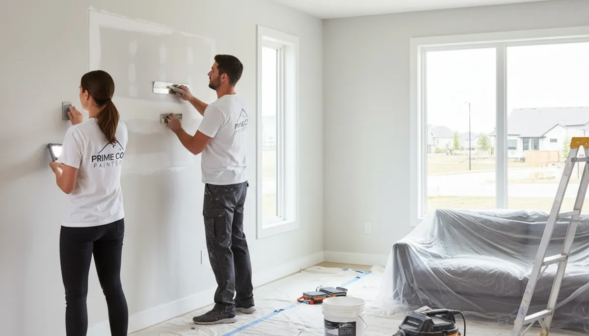 Professional drywall repair and painting in Fort Wayne IN for smooth, restored interior walls