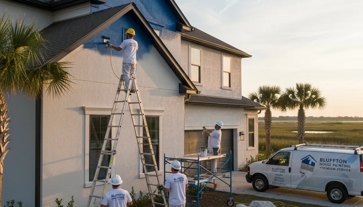 Professional house painters providing exterior home painting in Fort Wayne, IN