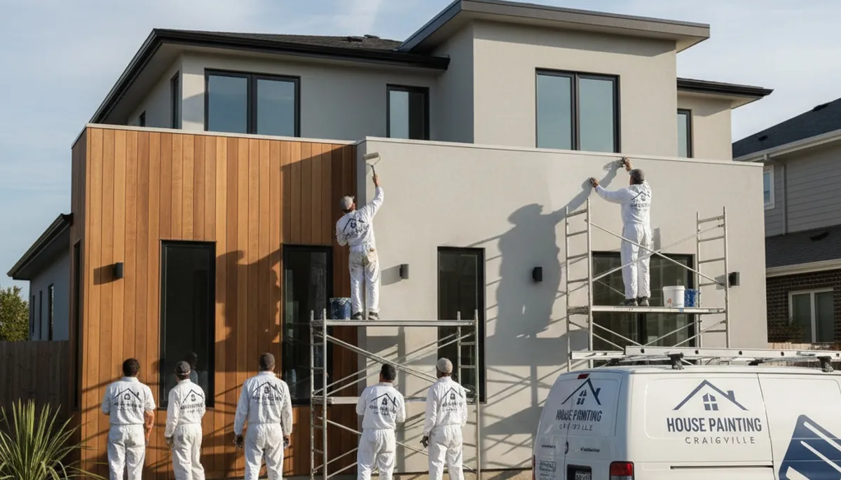 Professional house painters in Fort Wayne IN providing expert residential painting services