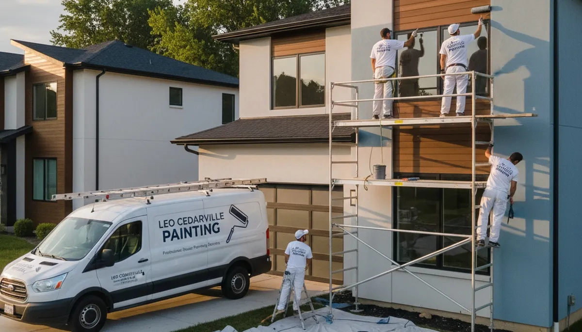 House painting services in Fort Wayne, IN by professional local painters