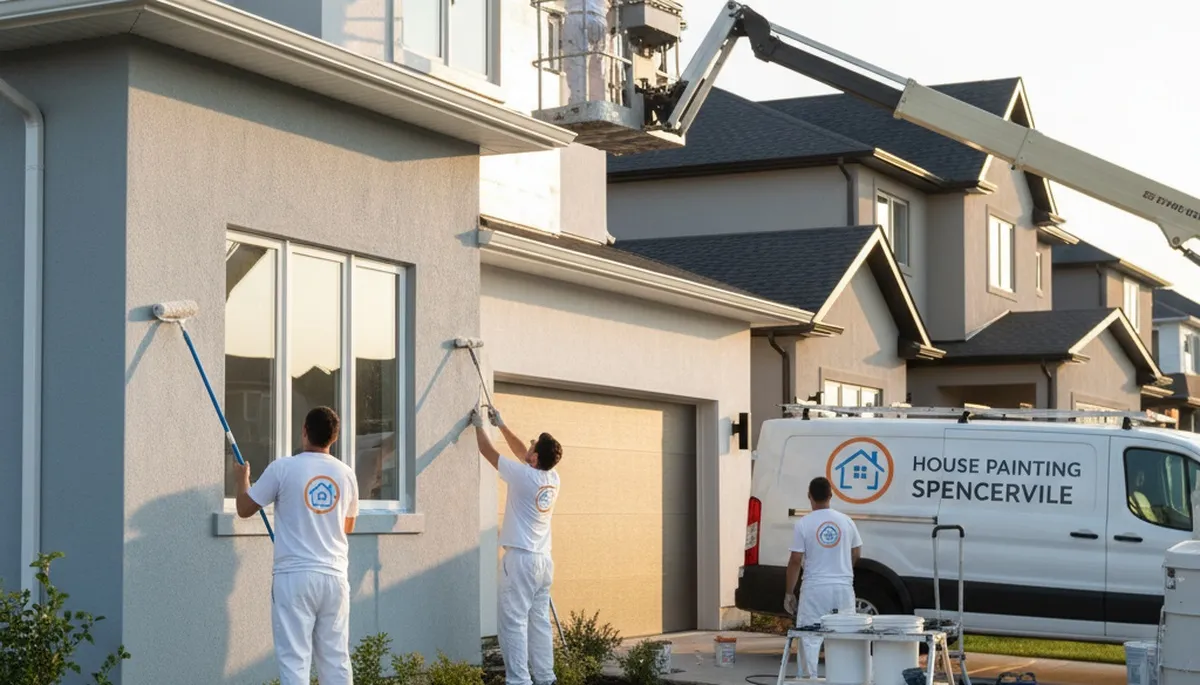 Fort Wayne, IN house painters providing professional interior and exterior painting services