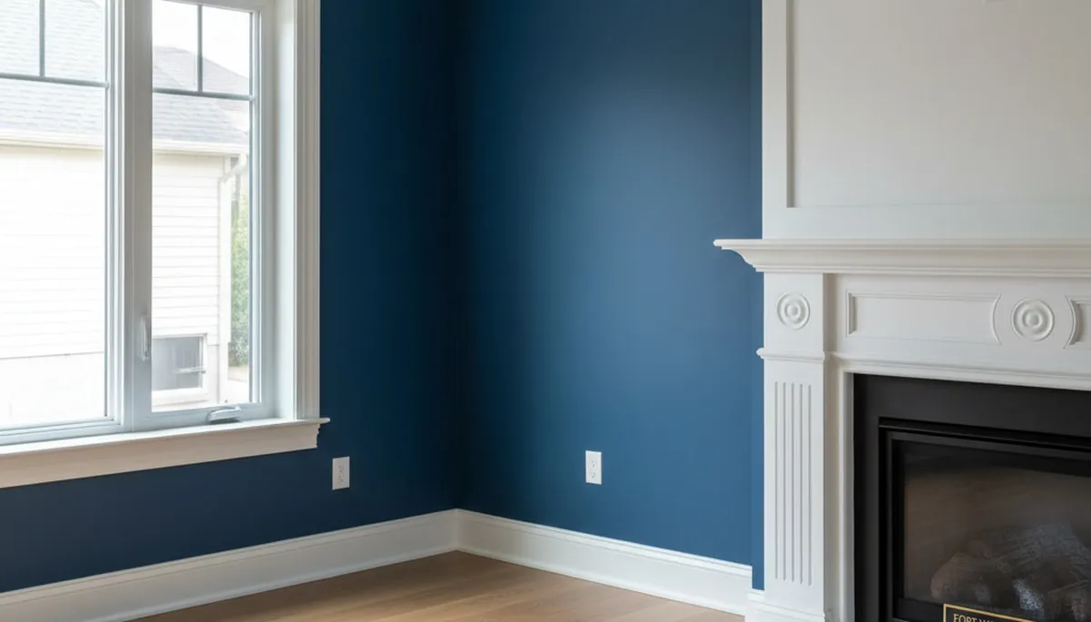 Professional interior trim painting with clean lines in a Fort Wayne, IN home by expert house painters